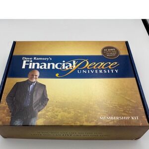Dave Ramsey Financial Peace University Membership Kit Complete Course READ NOTE